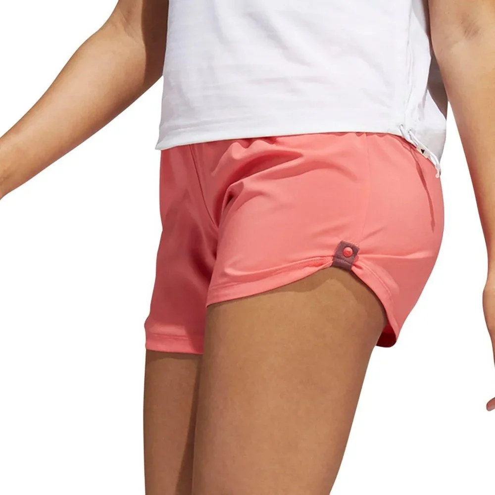 NEW Adidas Women's Pacer Snap Woven Shorts - Picture 3 of 5